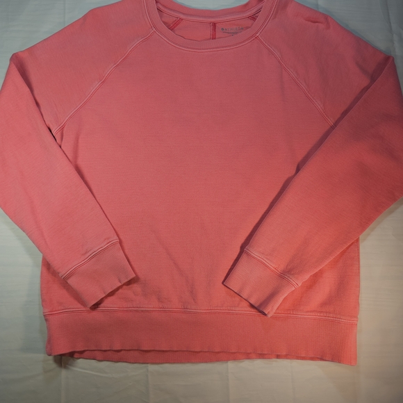 Athleta Womens Peach Sundown Stretchy Sweatshirt, Size Small - Picture 4 of 9